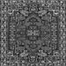 Serging Thickness of Persian Gray Traditional Rug, tr86gry