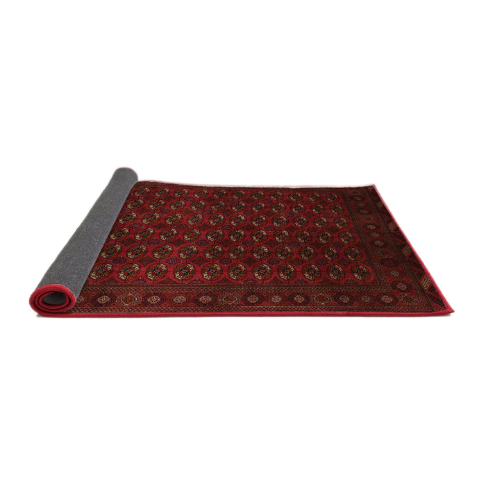 Sideview of Traditional Crimson Red Persian Rug, tr87