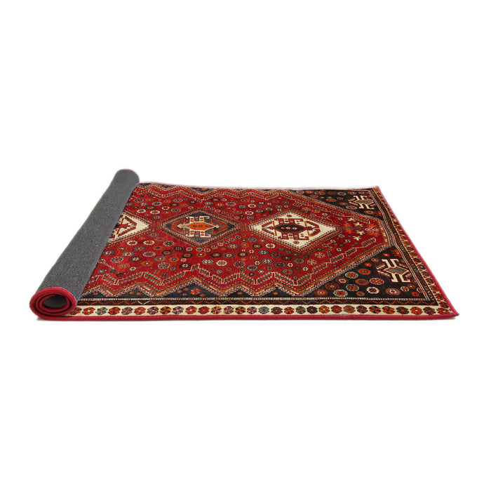 Sideview of Traditional Red Persian Rug, tr870