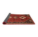 Sideview of Traditional Red Persian Rug, tr870