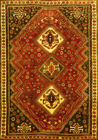 Persian Yellow Traditional Rug, tr870yw