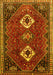Persian Yellow Traditional Rug, tr870yw