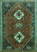 Persian Turquoise Traditional Rug, tr870turq