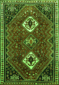 Persian Green Traditional Rug, tr870grn