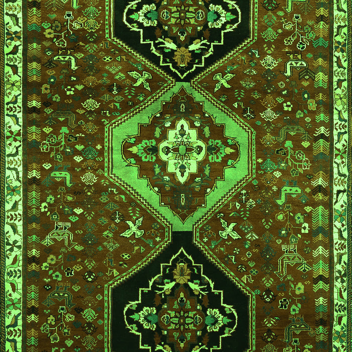 Persian Green Traditional Rug, tr871grn