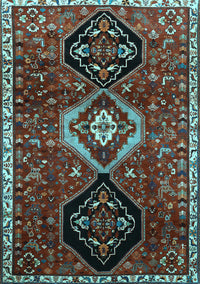 Persian Light Blue Traditional Rug, tr871lblu