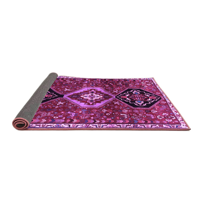 Sideview of Persian Purple Traditional Rug, tr871pur