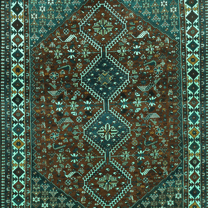 Persian Turquoise Traditional Rug, tr872turq