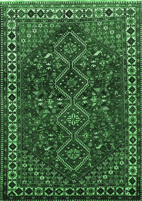 Persian Emerald Green Traditional Rug, tr872emgrn