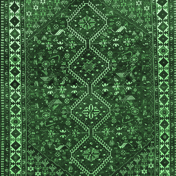 Persian Emerald Green Traditional Rug, tr872emgrn