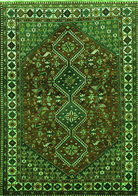 Persian Green Traditional Rug, tr872grn