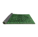 Sideview of Persian Emerald Green Traditional Rug, tr872emgrn