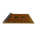 Sideview of Persian Yellow Traditional Rug, tr873yw