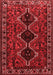 Persian Red Traditional Area Rugs