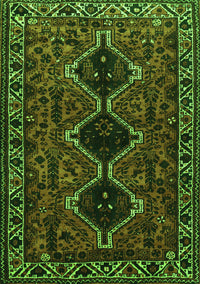 Persian Green Traditional Rug, tr873grn