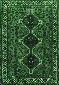 Persian Emerald Green Traditional Rug, tr873emgrn
