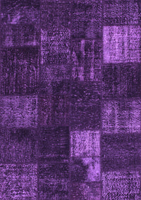 Persian Purple Traditional Rug, tr874pur