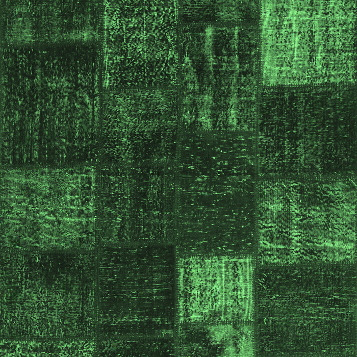 Machine Washable Persian Emerald Green Traditional Area Rugs, wshtr874emgrn