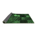 Sideview of Persian Emerald Green Traditional Rug, tr875emgrn