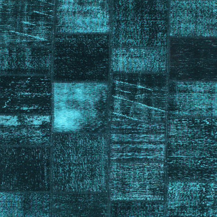 Square Machine Washable Persian Light Blue Traditional Rug, wshtr875lblu