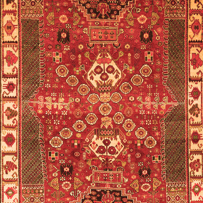Persian Orange Traditional Rug, tr876org