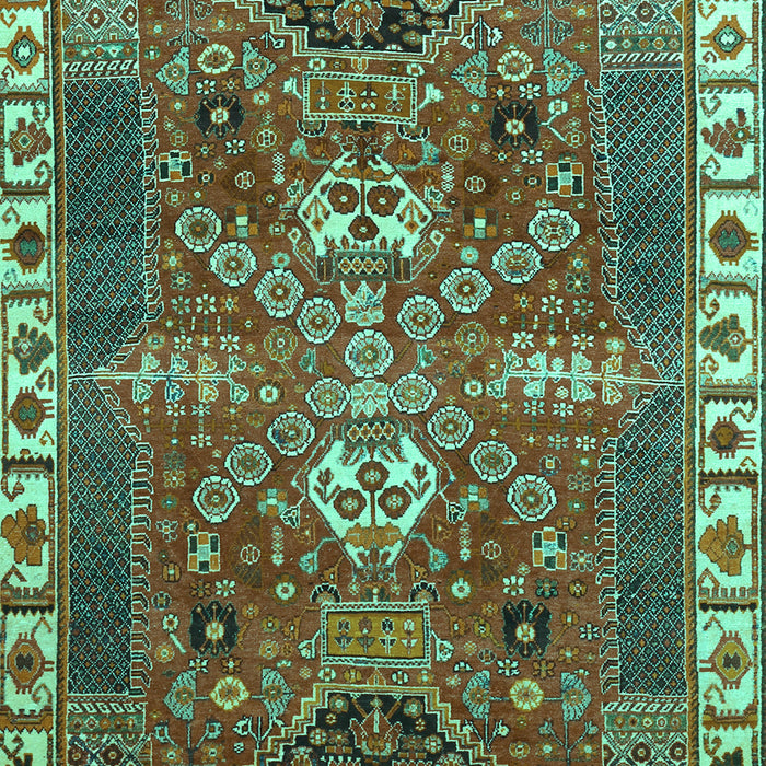 Persian Turquoise Traditional Rug, tr876turq