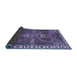 Sideview of Persian Blue Traditional Rug, tr876blu