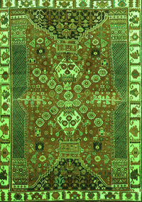 Persian Green Traditional Rug, tr876grn