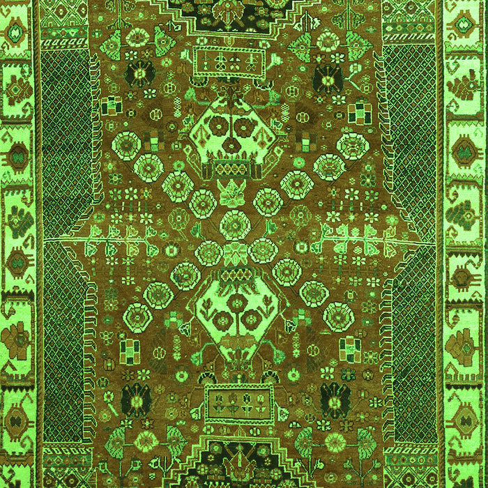 Persian Green Traditional Rug, tr876grn