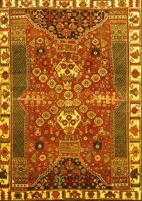 Persian Yellow Traditional Rug, tr876yw