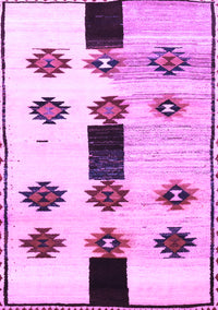 Southwestern Purple Country Rug, tr877pur