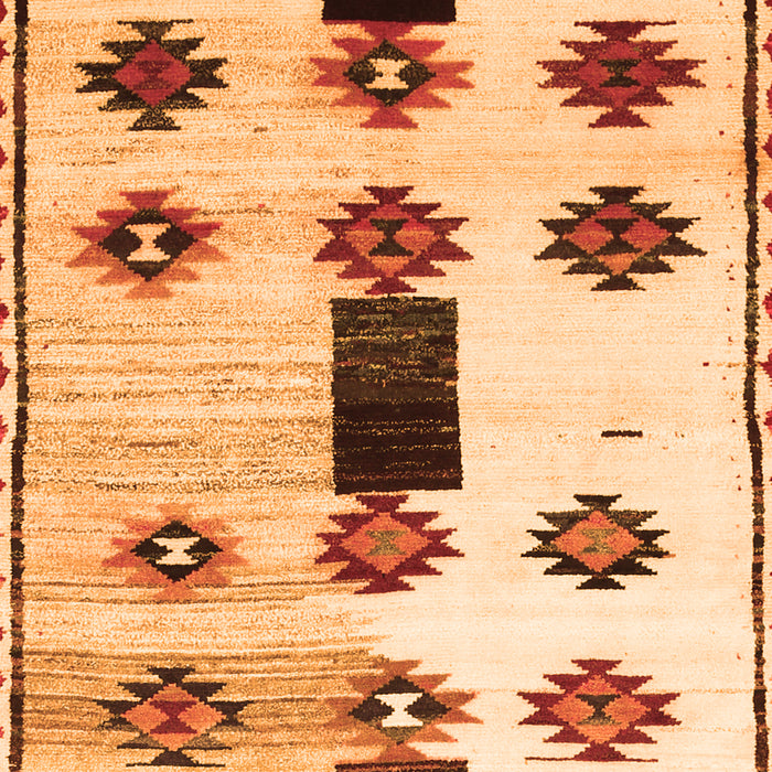 Southwestern Orange Country Rug, tr877org