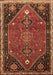 Persian Brown Traditional Rug, tr878brn