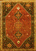 Persian Yellow Traditional Rug, tr878yw