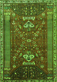 Persian Green Traditional Rug, tr879grn