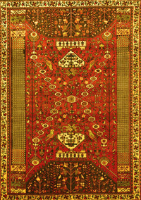 Persian Yellow Traditional Rug, tr879yw