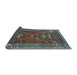 Sideview of Persian Light Blue Traditional Rug, tr879lblu
