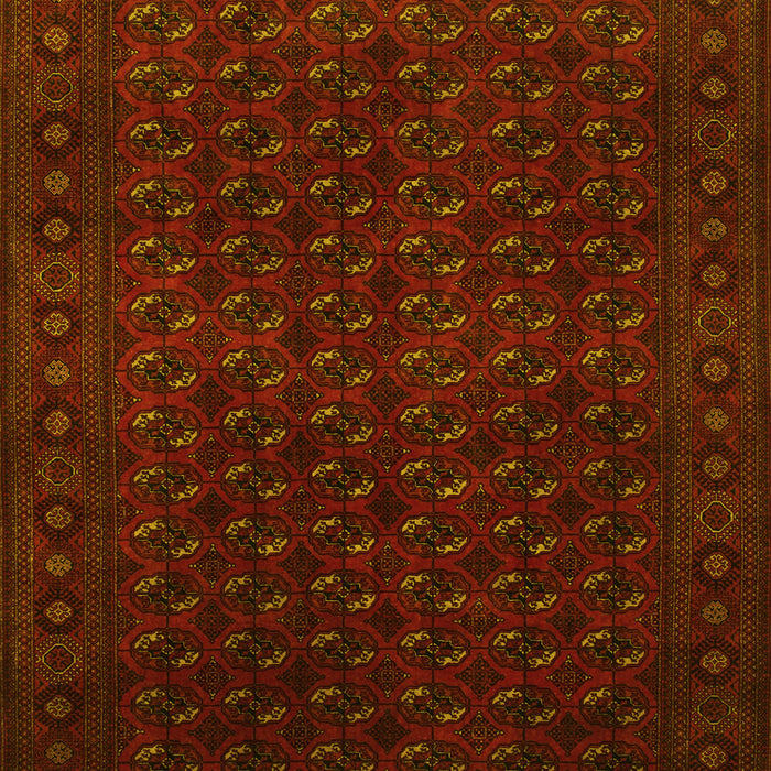Machine Washable Persian Yellow Traditional Rug, wshtr87yw