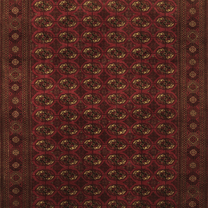 Machine Washable Persian Brown Traditional Rug, wshtr87brn