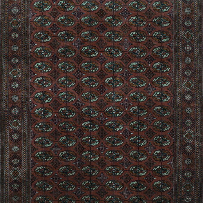 Machine Washable Persian Light Blue Traditional Rug, wshtr87lblu