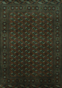 Persian Turquoise Traditional Rug, tr87turq