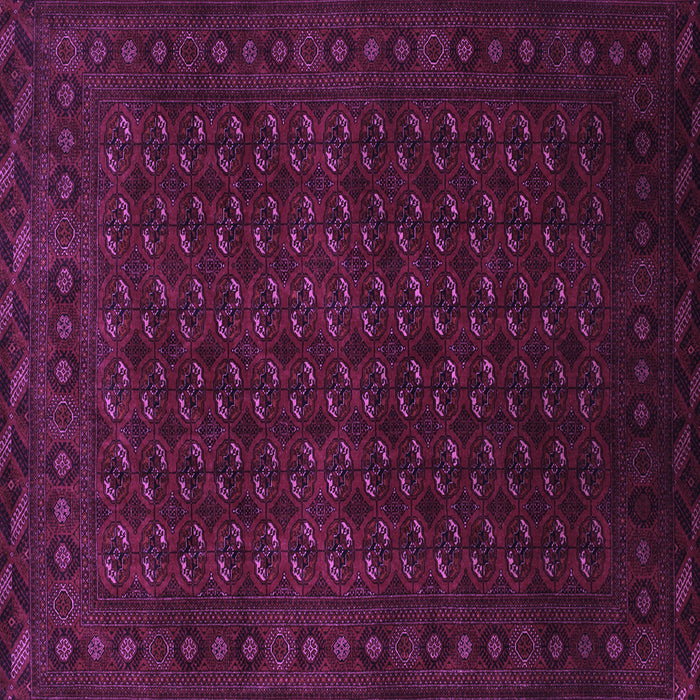 Square Machine Washable Persian Purple Traditional Area Rugs, wshtr87pur