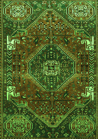 Persian Green Traditional Rug, tr880grn