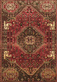 Persian Brown Traditional Rug, tr880brn