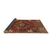 Sideview of Persian Brown Traditional Rug, tr880brn