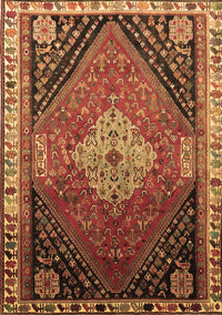 Persian Brown Traditional Rug, tr881brn