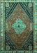 Persian Turquoise Traditional Rug, tr881turq