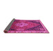 Sideview of Persian Pink Traditional Rug, tr881pnk