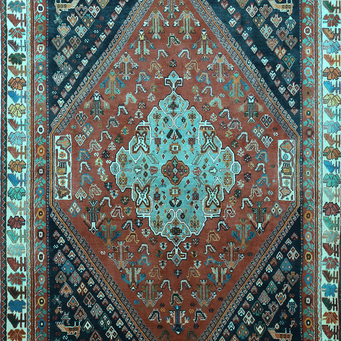 Persian Light Blue Traditional Rug, tr881lblu