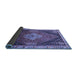 Sideview of Persian Blue Traditional Rug, tr881blu